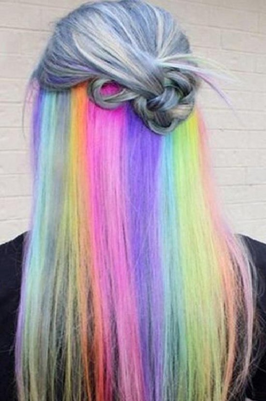 gekleurd haar